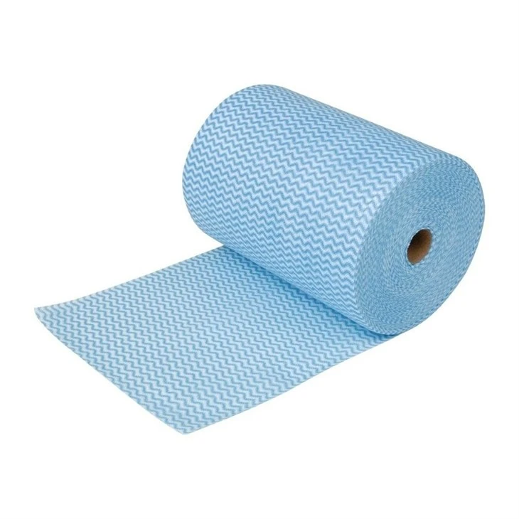 300 Pcs 25x25cm Blue Non-Woven Cloths